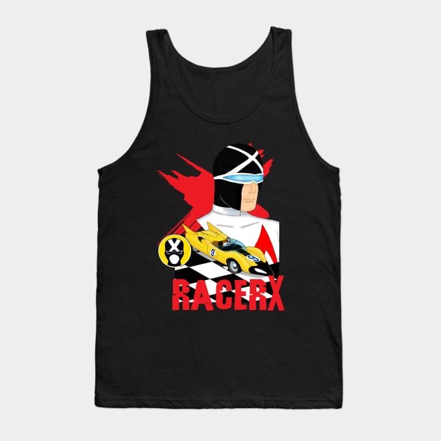 racer x speed racer retro Tank Top by Claessens_art